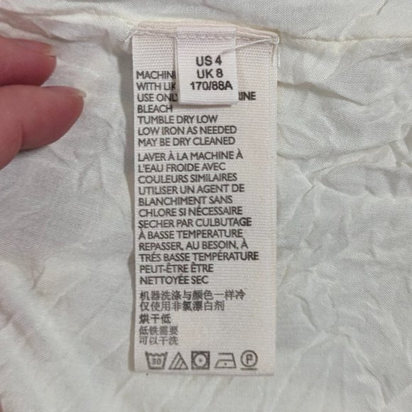 Free People white lace embroidered Dress - Picture 9 of 11